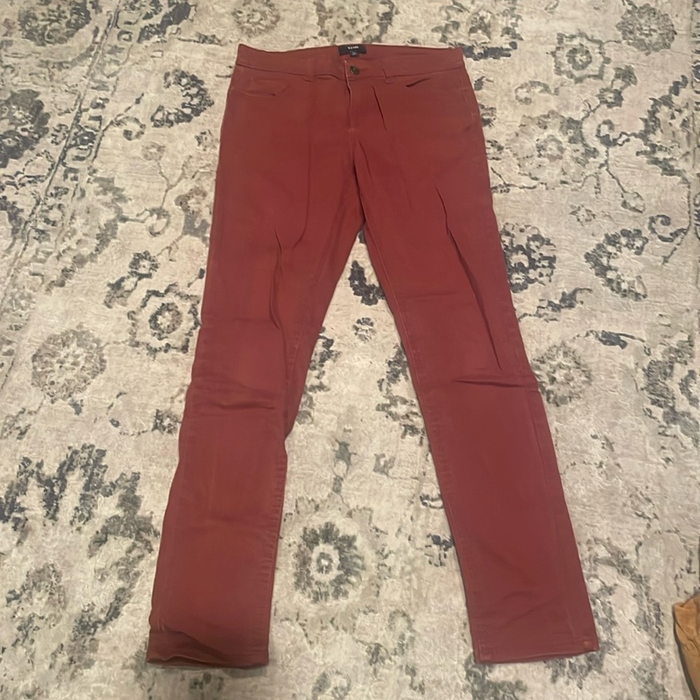 crimson jeans